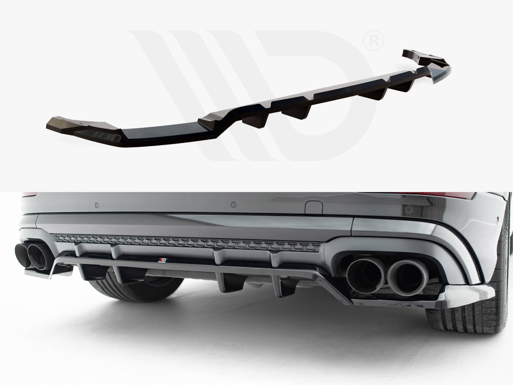 Maxton rear splitter (vertical bars) v2 audi sq8/q8 s-line mk1 facelift models 1 Maxton rear splitter (vertical bars) v2 audi sq8/q8 s-line mk1 facelift models