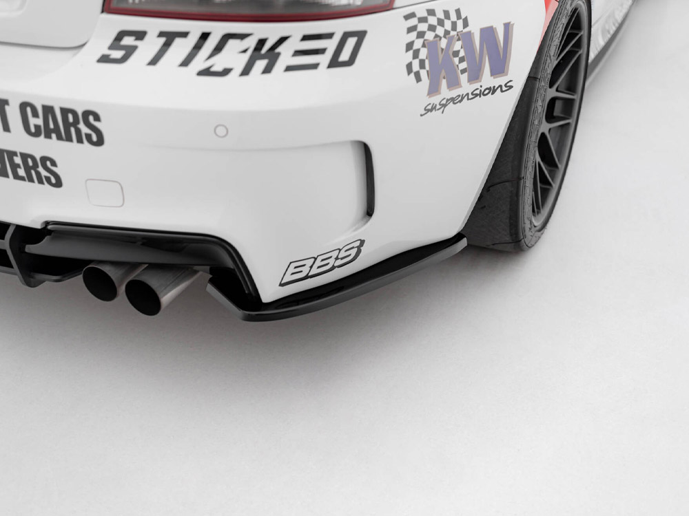 Maxton rear side splitters bmw 1m coupe e82 3 Maxton rear side splitters bmw 1m coupe e82 - image 3