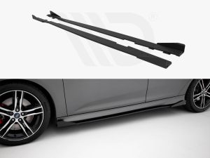 Maxton Street Pro Side Skirts Diffusers + Flaps Ford Focus ST Mk3 Facelift Models