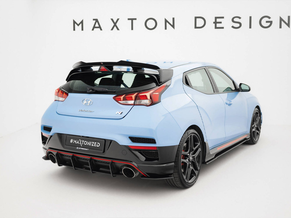 Maxton street pro rear side splitters hyundai veloster n mk2 2 Maxton street pro rear side splitters hyundai veloster n mk2 - image 2