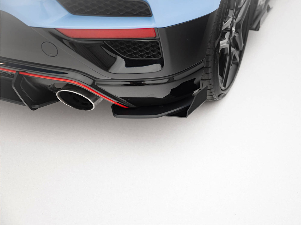 Maxton street pro rear side splitters + flaps hyundai veloster n mk2 3 Maxton street pro rear side splitters + flaps hyundai veloster n mk2 - image 3