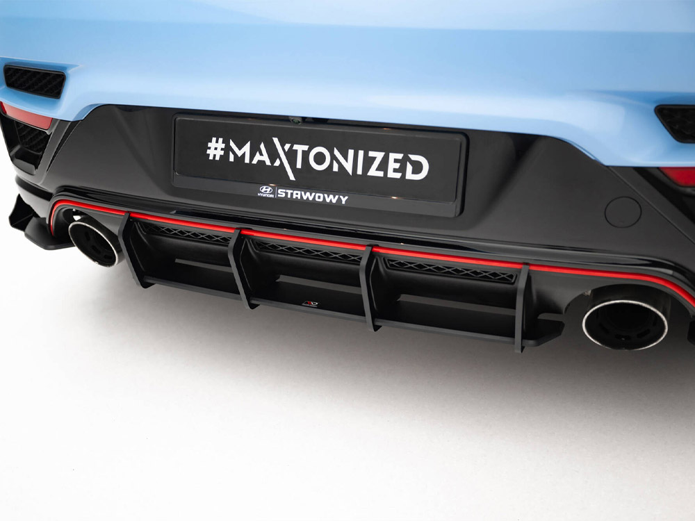 Maxton street pro rear diffuser hyundai veloster n mk2 3 Maxton street pro rear diffuser hyundai veloster n mk2 - image 3