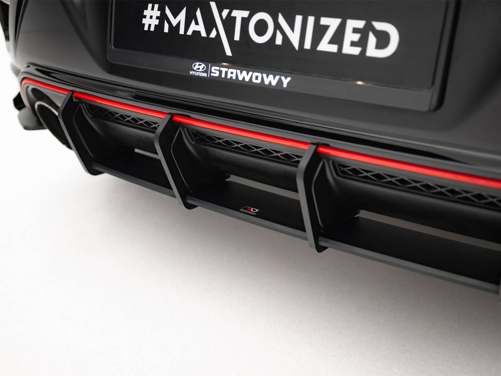 Maxton street pro rear diffuser hyundai veloster n mk2 4 Maxton street pro rear diffuser hyundai veloster n mk2 - image 4