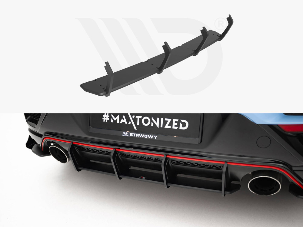 Maxton street pro rear diffuser hyundai veloster n mk2 1 Maxton street pro rear diffuser hyundai veloster n mk2