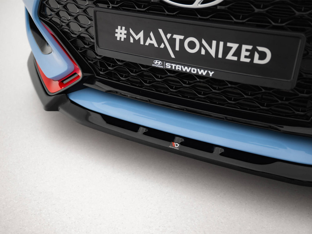 Maxton front splitter v2 hyundai veloster n mk2 4 Maxton front splitter v2 hyundai veloster n mk2 - image 4