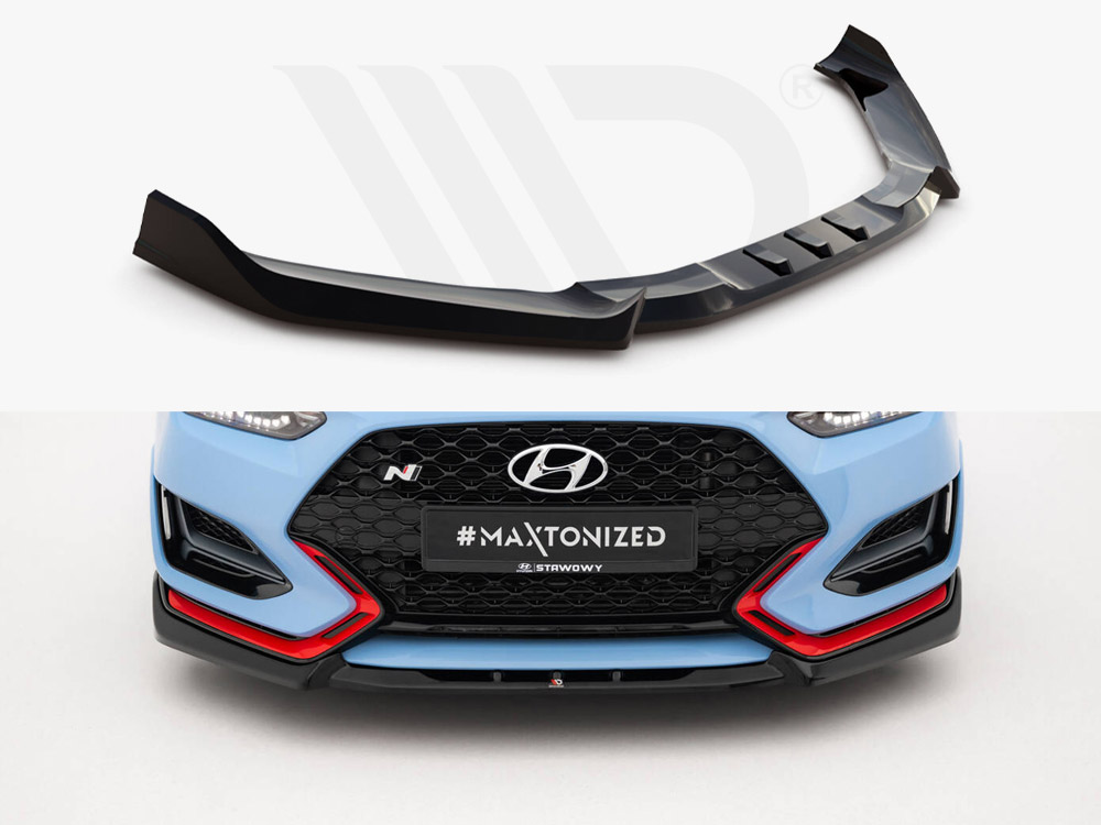 Maxton front splitter v2 hyundai veloster n mk2 1 Maxton front splitter v2 hyundai veloster n mk2