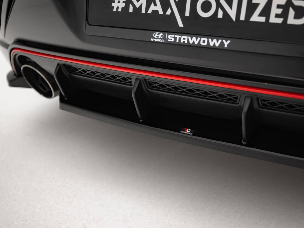 Maxton central rear splitter hyundai veloster n mk2 5 Maxton central rear splitter hyundai veloster n mk2 - image 5