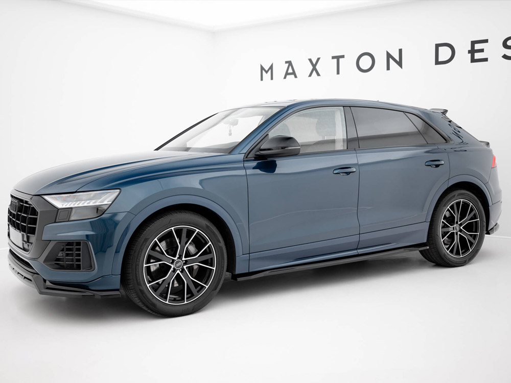 Maxton side skirts diffusers audi q8 mk1 2 Maxton side skirts diffusers audi q8 mk1 - image 2
