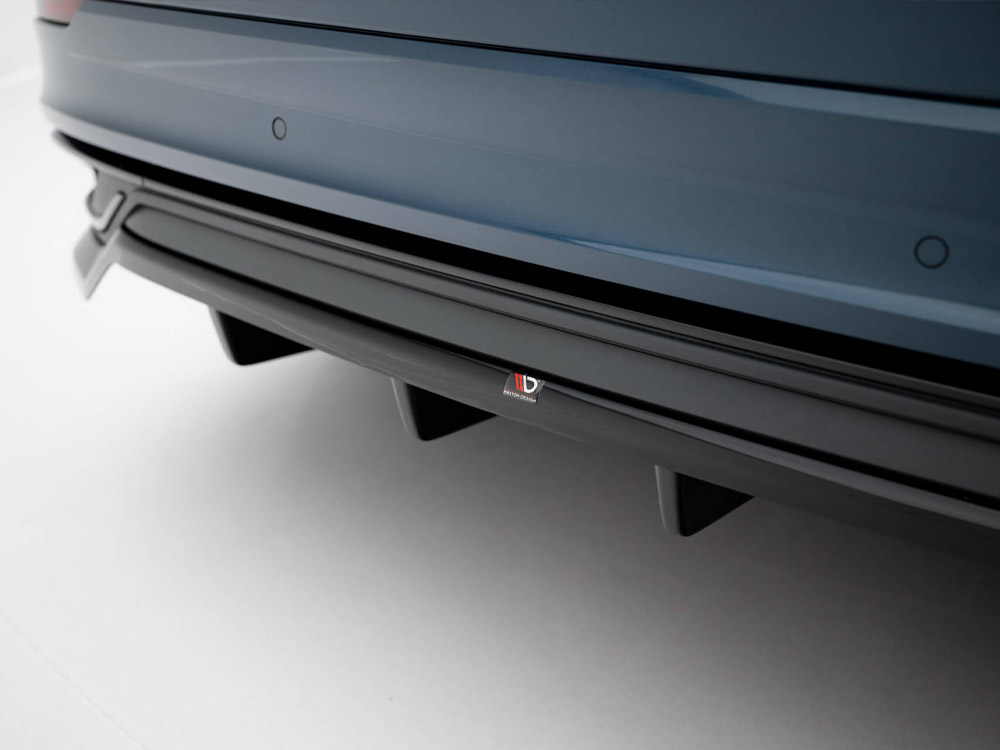 Maxton rear splitter (vertical bars) audi q8 mk1 4 Maxton rear splitter (vertical bars) audi q8 mk1 - image 4