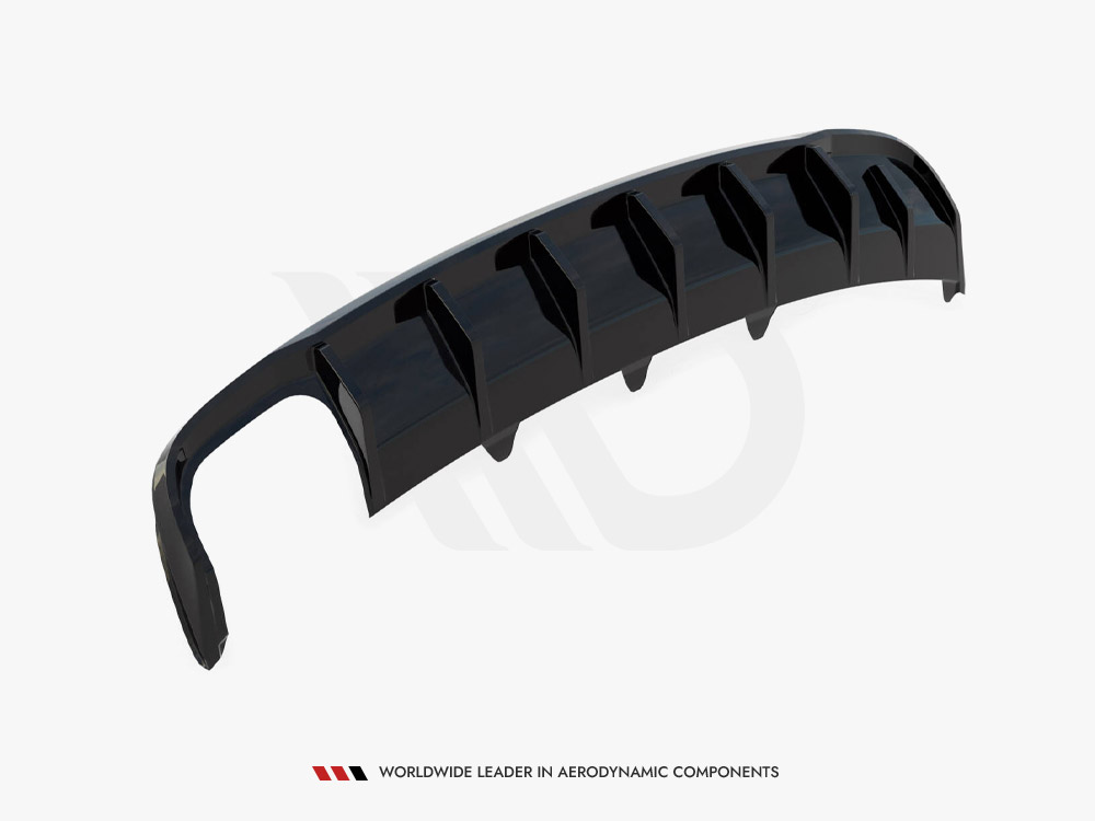 Maxton rear valance audi a4 b8 facelift models (single side dual exhaust version) 7 Maxton rear valance audi a4 b8 facelift models (single side dual exhaust version) - image 7