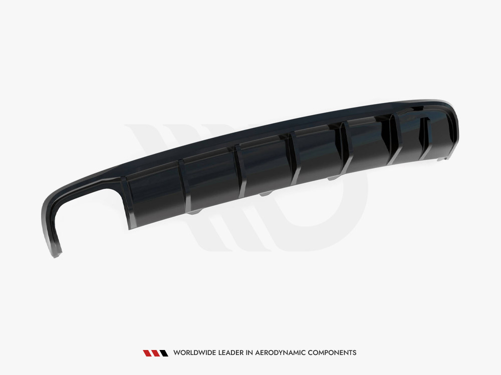 Maxton rear valance audi a4 b8 facelift models (single side dual exhaust version) 8 Maxton rear valance audi a4 b8 facelift models (single side dual exhaust version) - image 8