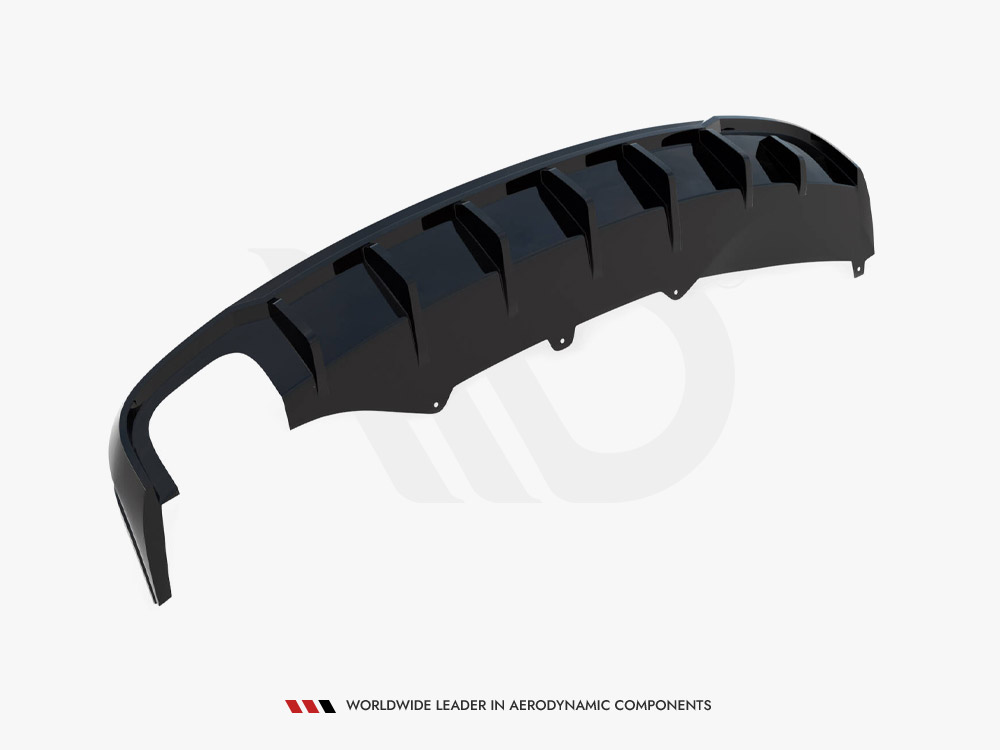 Maxton rear valance audi a4 b8 (single side dual exhaust version) 6 Maxton rear valance audi a4 b8 (single side dual exhaust version) - image 6