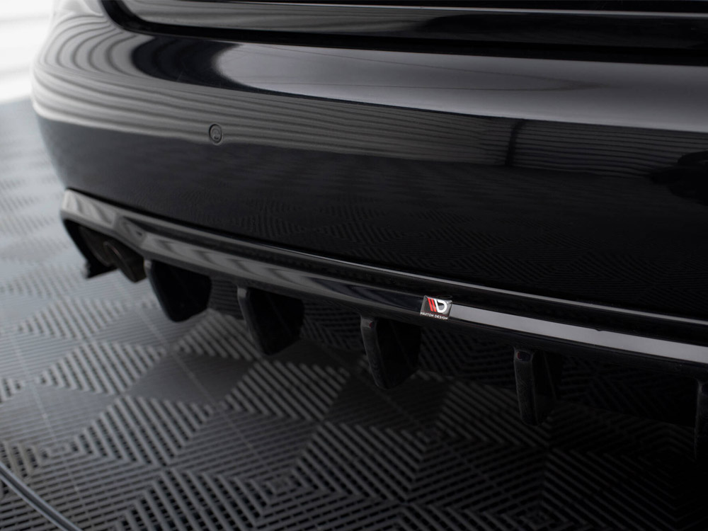 Maxton rear valance audi a4 b8 (single side dual exhaust version) 4 Maxton rear valance audi a4 b8 (single side dual exhaust version) - image 4