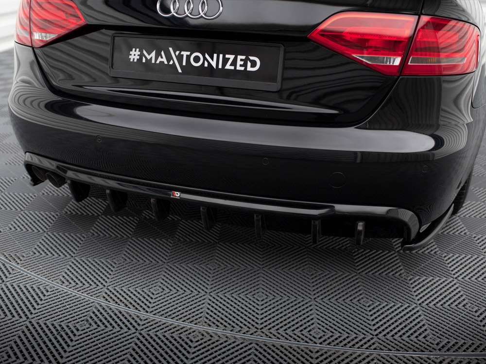 Maxton rear valance audi a4 b8 (single side dual exhaust version) 3 Maxton rear valance audi a4 b8 (single side dual exhaust version) - image 3