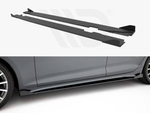 Maxton Street Pro Side Skirts Diffusers + Flaps Audi A5 Sportback F5 Facelift Models