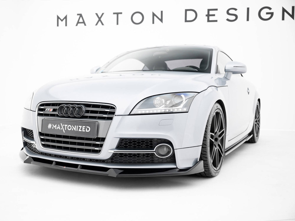 Maxton front splitter v3 audi tt s/tt s-line 8j facelift models 2 Maxton front splitter v3 audi tt s/tt s-line 8j facelift models - image 2