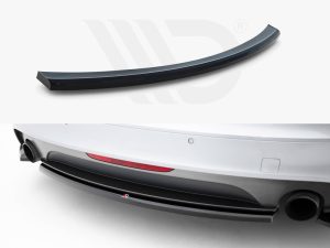 Maxton Central Rear Splitter Audi TT S-Line 8J Facelift Models