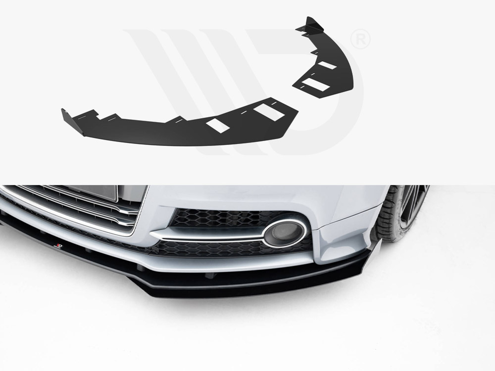 Maxton front flaps audi tt s/tt s-line 8j facelift models 1 Maxton front flaps audi tt s/tt s-line 8j facelift models