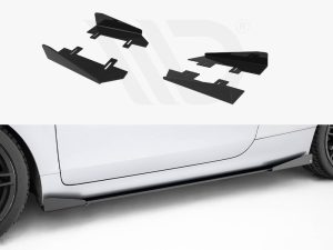 Maxton Side Flaps Audi TT S/TT S-Line 8J Facelift Models
