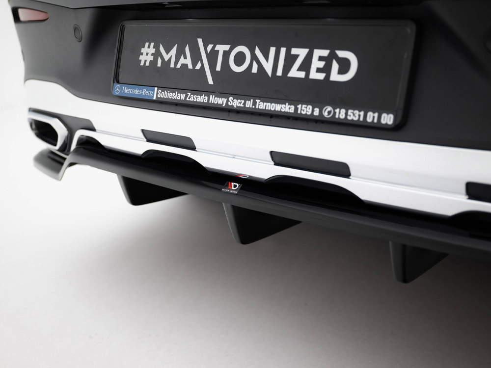 Maxton rear splitter (vertical bars) mercedes-benz glc coupe amg-line c254 6 Maxton rear splitter (vertical bars) mercedes-benz glc coupe amg-line c254 - image 6