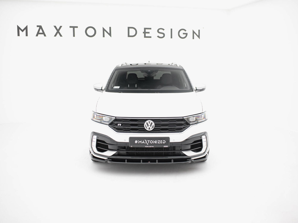 Maxton front splitter volkswagen t-roc r mk1 3 Maxton front splitter volkswagen t-roc r mk1 - image 3