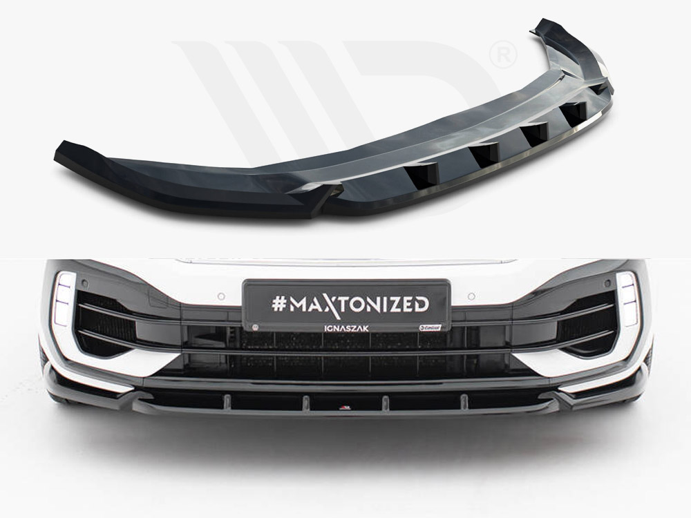 Maxton front splitter volkswagen t-roc r mk1 1 Maxton front splitter volkswagen t-roc r mk1