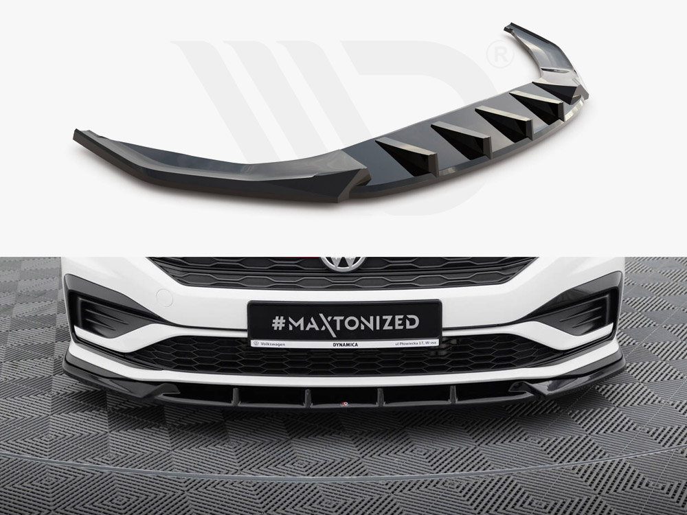 Maxton front splitter v1 volkswagen jetta gli mk7 1 Maxton front splitter v1 volkswagen jetta gli mk7