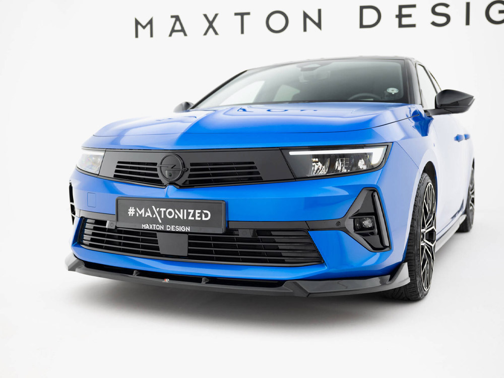 Maxton front splitter v1 opel astra l (mk6) 2 Maxton front splitter v1 opel astra l (mk6) - image 2