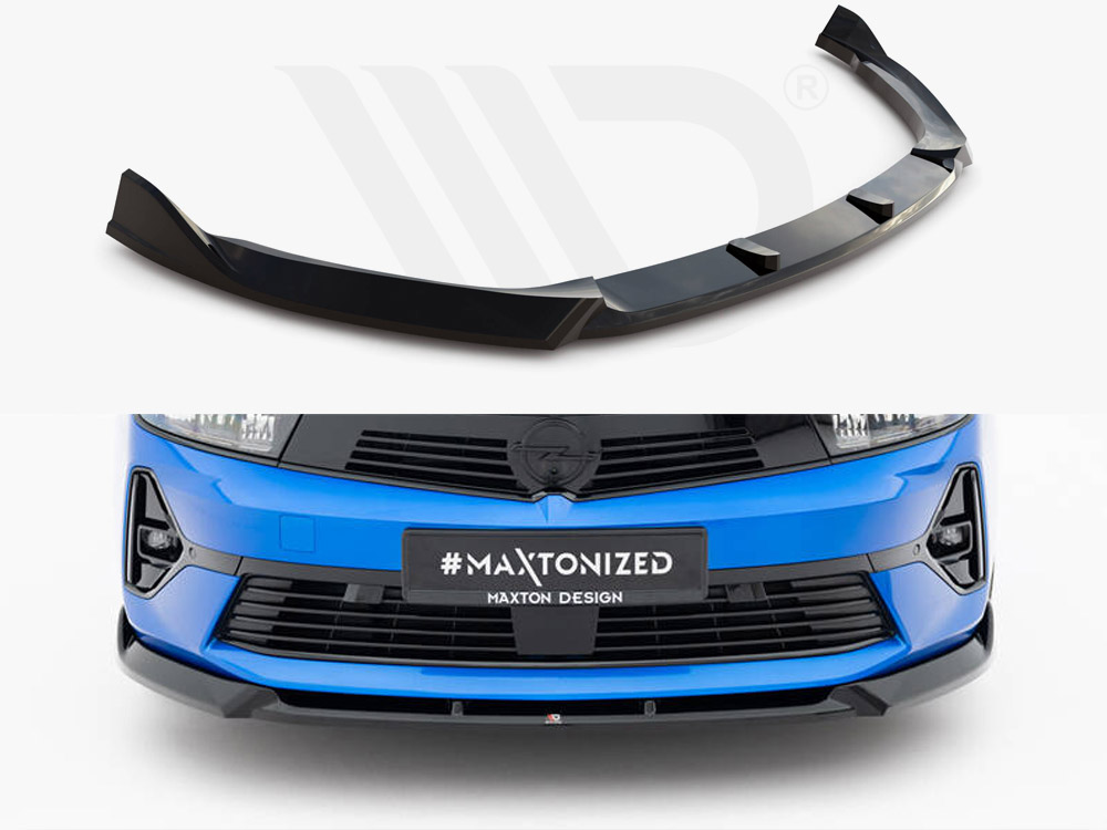 Maxton front splitter v1 opel astra l (mk6) 1 Maxton front splitter v1 opel astra l (mk6)