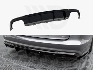 Maxton Rear Valance V2 Audi A6 / A6 C7 S-Line / S6 C7 Facelift Models