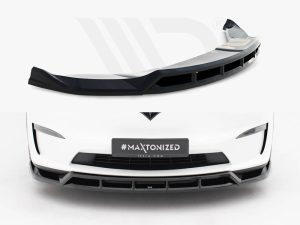 Maxton Front Splitter V3 Tesla Model X Mk1 Facelift Models