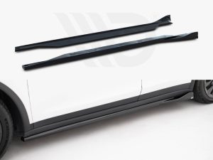Maxton Side Skirts Diffusers V2 Tesla Model X Mk1 Facelift Models