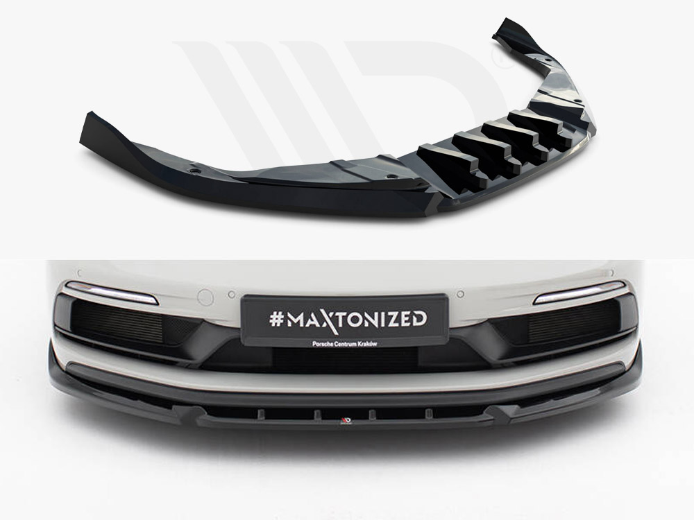 Maxton front splitter v2 porsche 718 cayman gts 982c 1 Maxton front splitter v2 porsche 718 cayman gts 982c