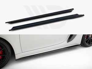 Maxton Side Skirts Diffusers Porsche 718 Cayman GTS 982C