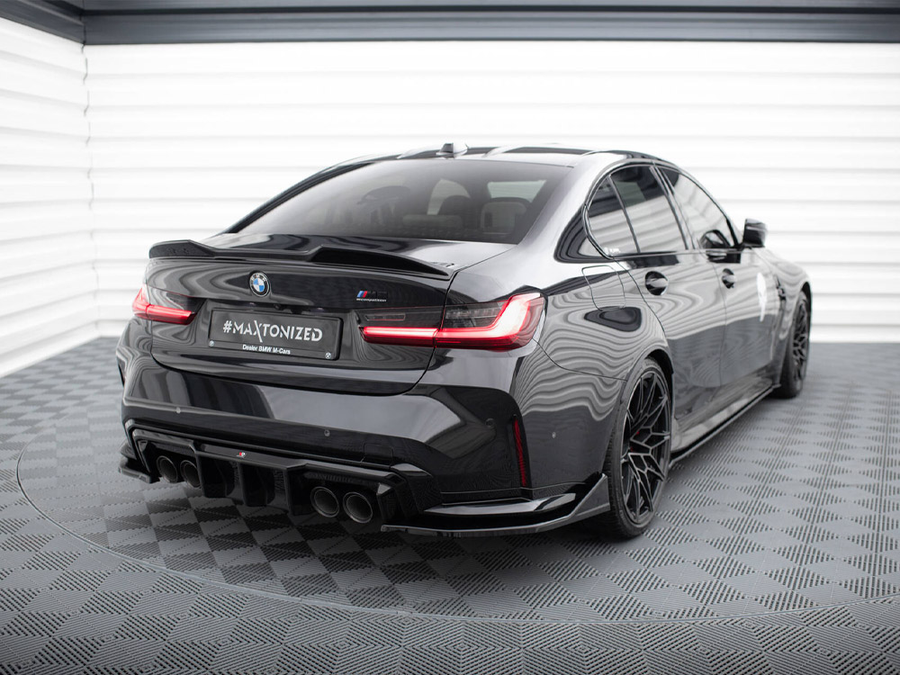 Maxton rear side splitters v6 csl look (for rear valance v1) bmw m3 g80 2 Maxton rear side splitters v6 csl look (for rear valance v1) bmw m3 g80 - image 2