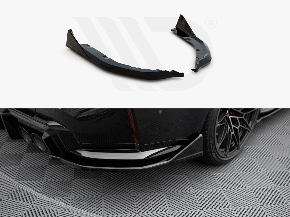 Maxton rear side splitters v6 csl look (for rear valance v1) bmw m3 g80 1 Maxton rear side splitters v6 csl look (for rear valance v1) bmw m3 g80