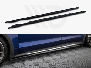 Maxton Side Skirts Diffusers Porsche Taycan Cross Turismo 4S