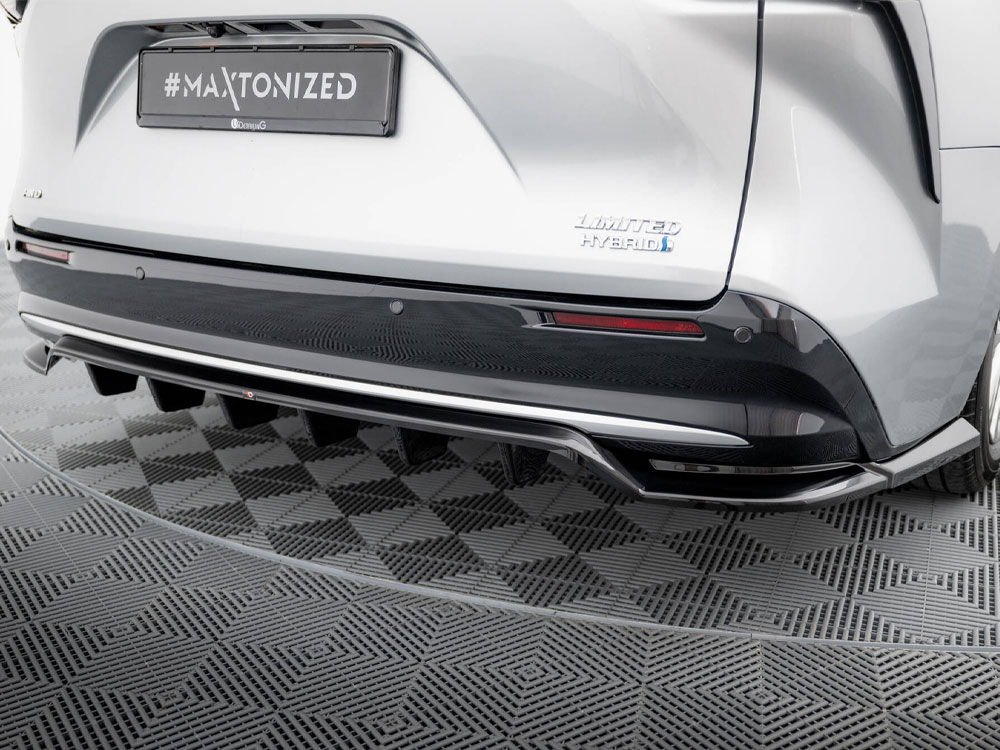 Maxton rear splitter (vertical bars) toyota sienna mk4 3 Maxton rear splitter (vertical bars) toyota sienna mk4 - image 3