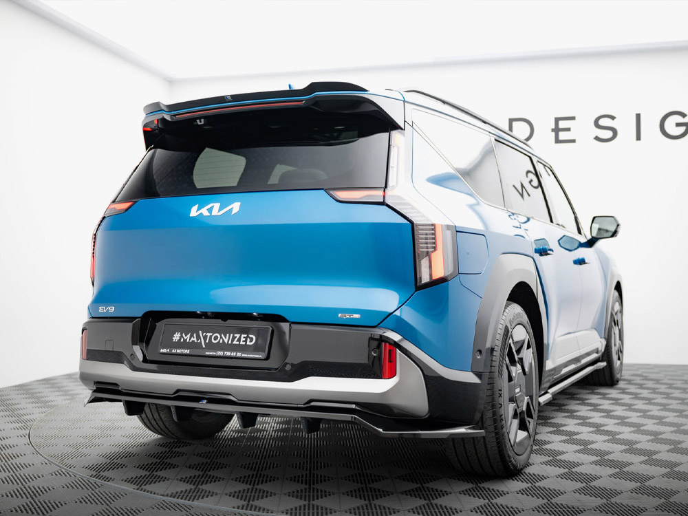 Maxton rear splitter (vertical bars) kia ev9 gt-line mk1 2 Maxton rear splitter (vertical bars) kia ev9 gt-line mk1 - image 2