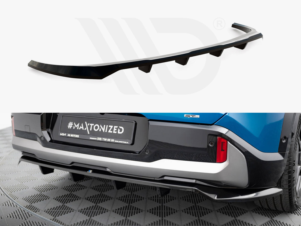 Maxton rear splitter (vertical bars) kia ev9 gt-line mk1 1 Maxton rear splitter (vertical bars) kia ev9 gt-line mk1