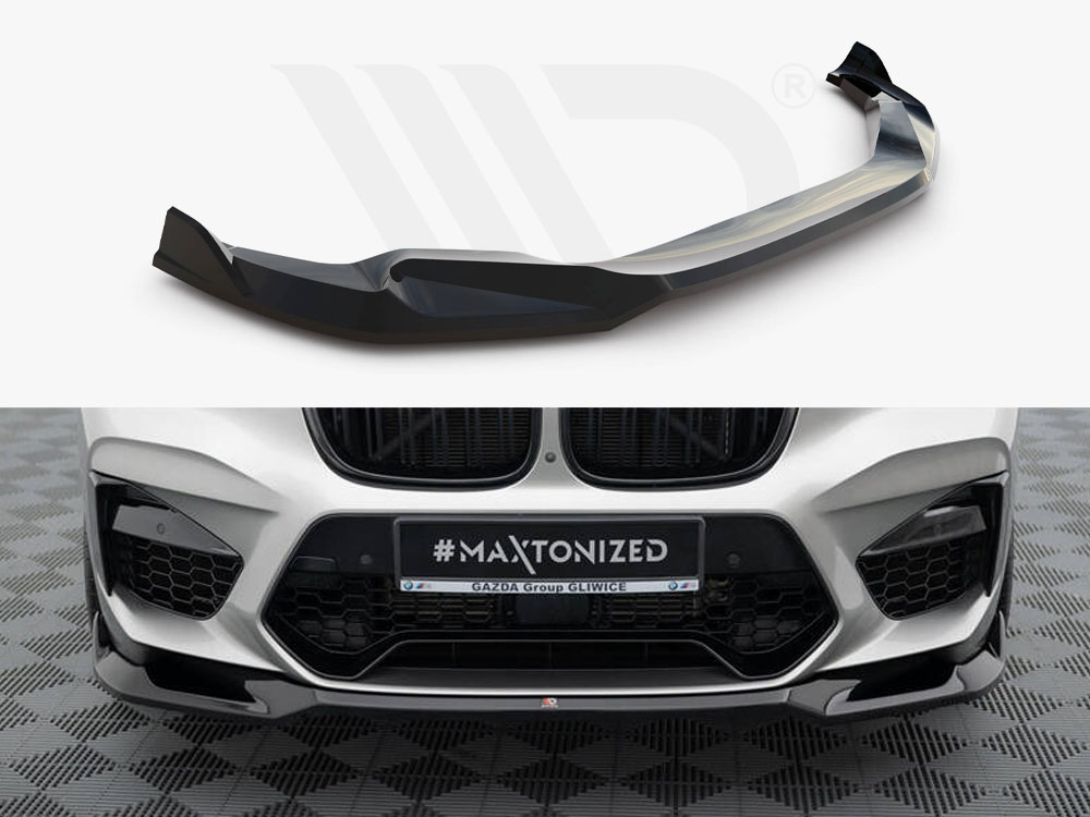Maxton front splitter v2 bmw x4 m f98 1 Maxton front splitter v2 bmw x4 m f98