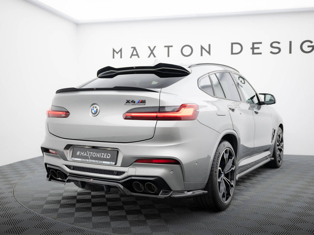 Maxton rear splitter (vertical bars) bmw x4 m f98 2 Maxton rear splitter (vertical bars) bmw x4 m f98 - image 2