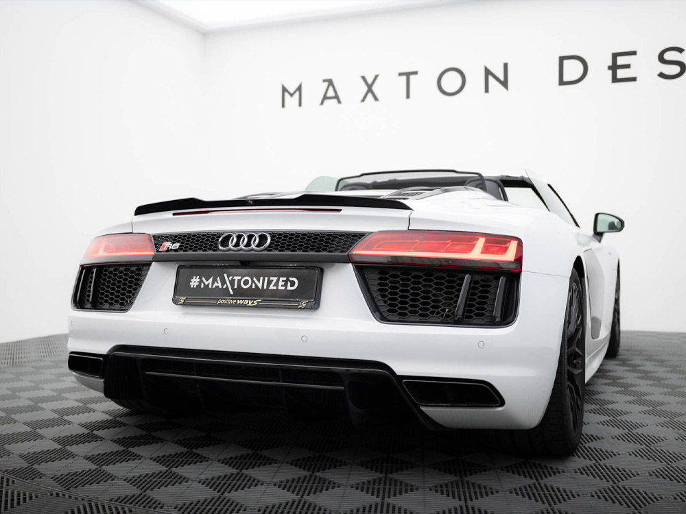 Maxton spoiler cap audi r8 spyder mk2 2 Maxton spoiler cap audi r8 spyder mk2 - image 2