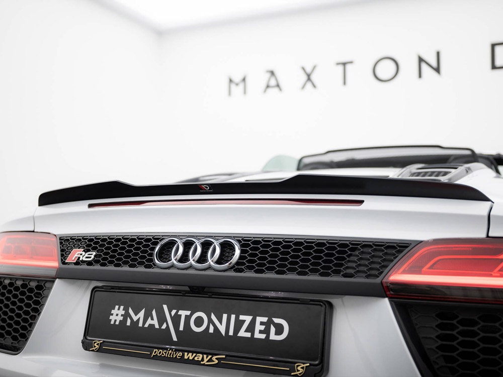 Maxton spoiler cap audi r8 spyder mk2 3 Maxton spoiler cap audi r8 spyder mk2 - image 3