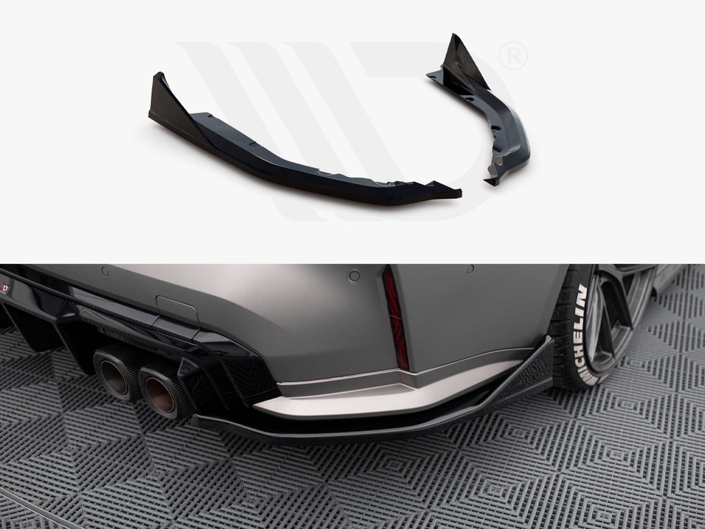 Maxton rear side splitters v5 (for rear valance v1) bmw m4 g82 1 Maxton rear side splitters v5 (for rear valance v1) bmw m4 g82