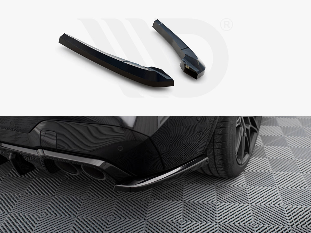 Maxton rear side splitters v2 bmw x3 m f97 facelift models 1 Maxton rear side splitters v2 bmw x3 m f97 facelift models