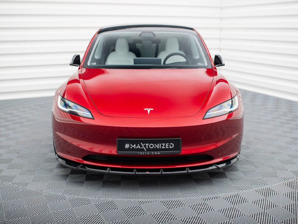 Maxton front splitter v2 tesla model 3 facelift models project highland 3 Maxton front splitter v2 tesla model 3 facelift models project highland - image 3