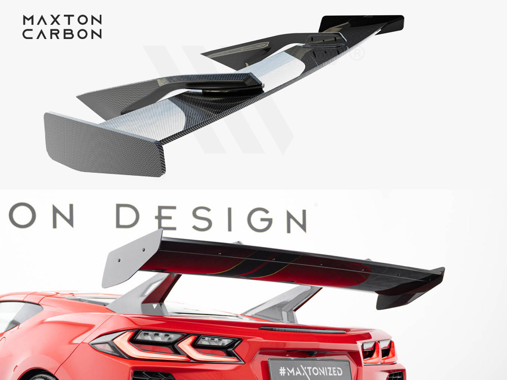 Maxton carbon spoiler chevrolet corvette c8 1 Maxton carbon spoiler chevrolet corvette c8