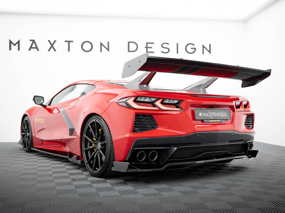 Maxton carbon spoiler chevrolet corvette c8 2 Maxton carbon spoiler chevrolet corvette c8 - image 2