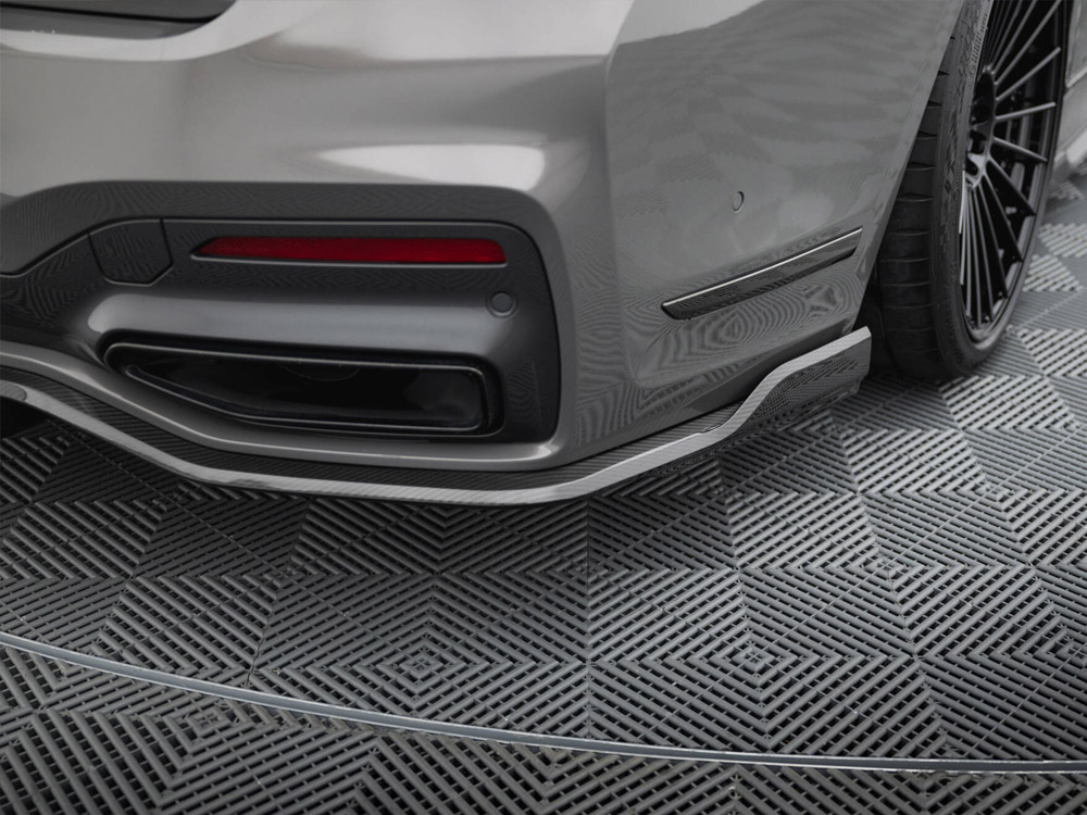 Maxton prepreg carbon fibre rear splitter bmw 7 series m-pack g11/g12 facelift models 5 Maxton prepreg carbon fibre rear splitter bmw 7 series m-pack g11/g12 facelift models - image 5